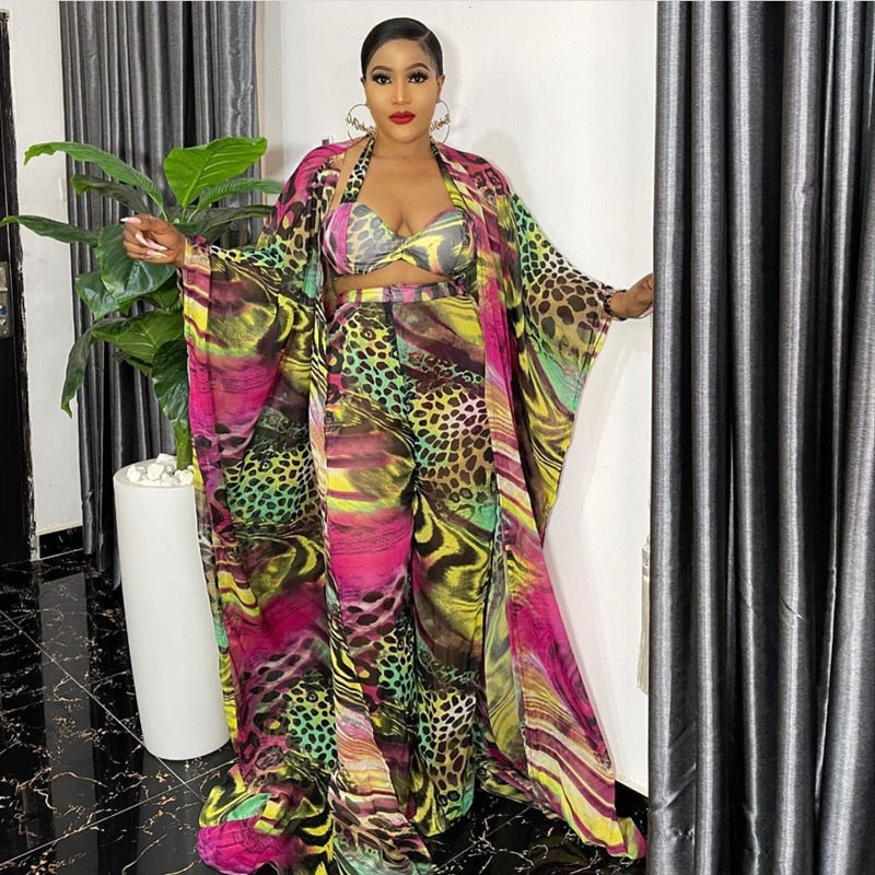 African Abaya Women Sets