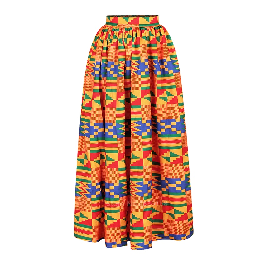 African Split Skirt 2 Piece for Women