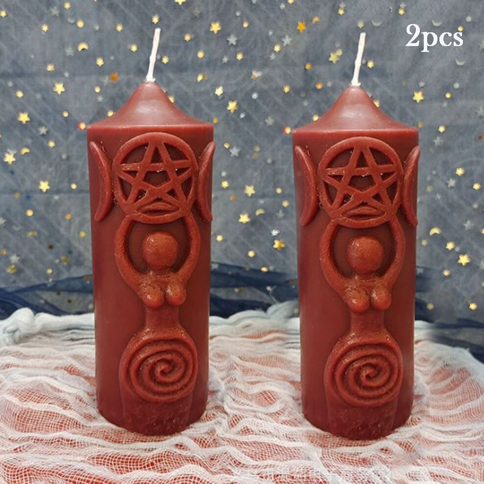 Magic Ritual Coin Star Candle