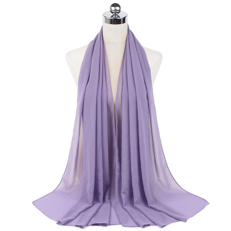 Muslim Chiffon Hijabs
