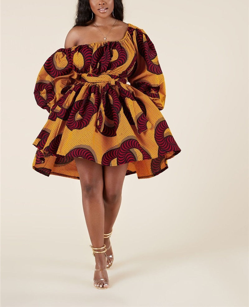African Woman Tribal Dress