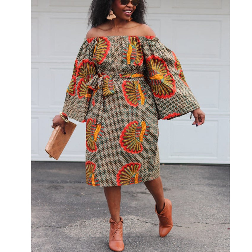 Long Sleeve Maxi Loose Fit Dress