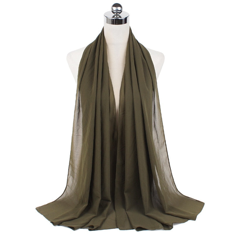 Muslim Chiffon Hijabs