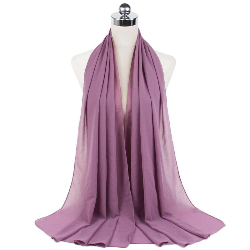 Muslim Chiffon Hijabs