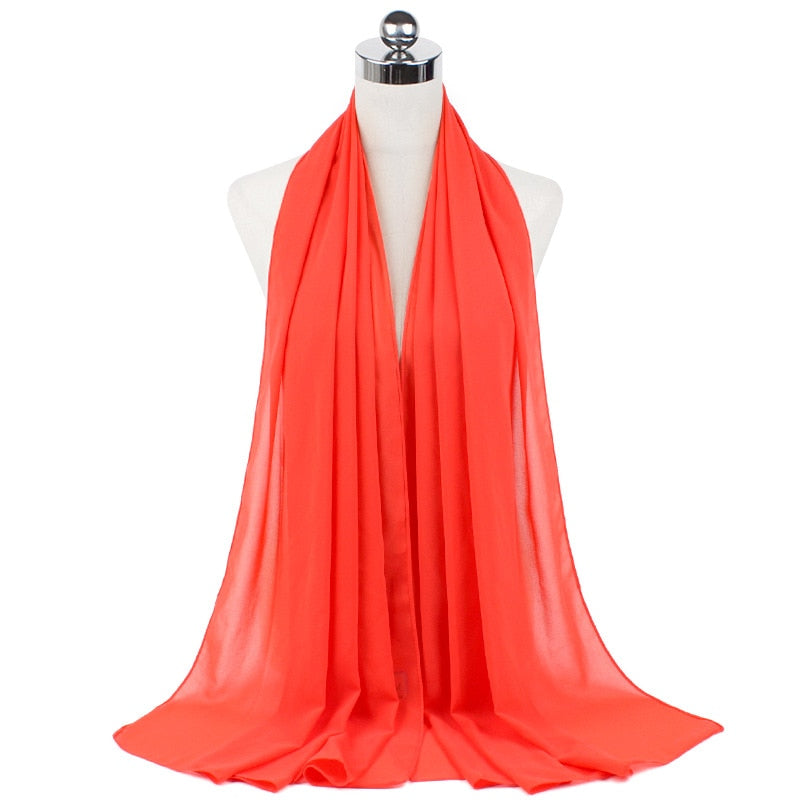Muslim Chiffon Hijabs