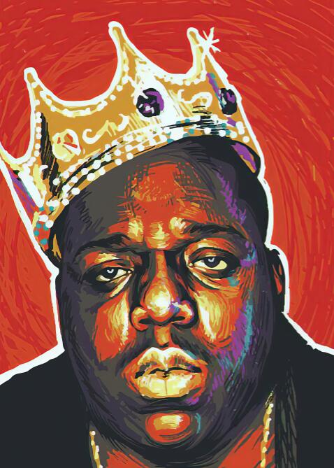 Notorious Big Art Canvas