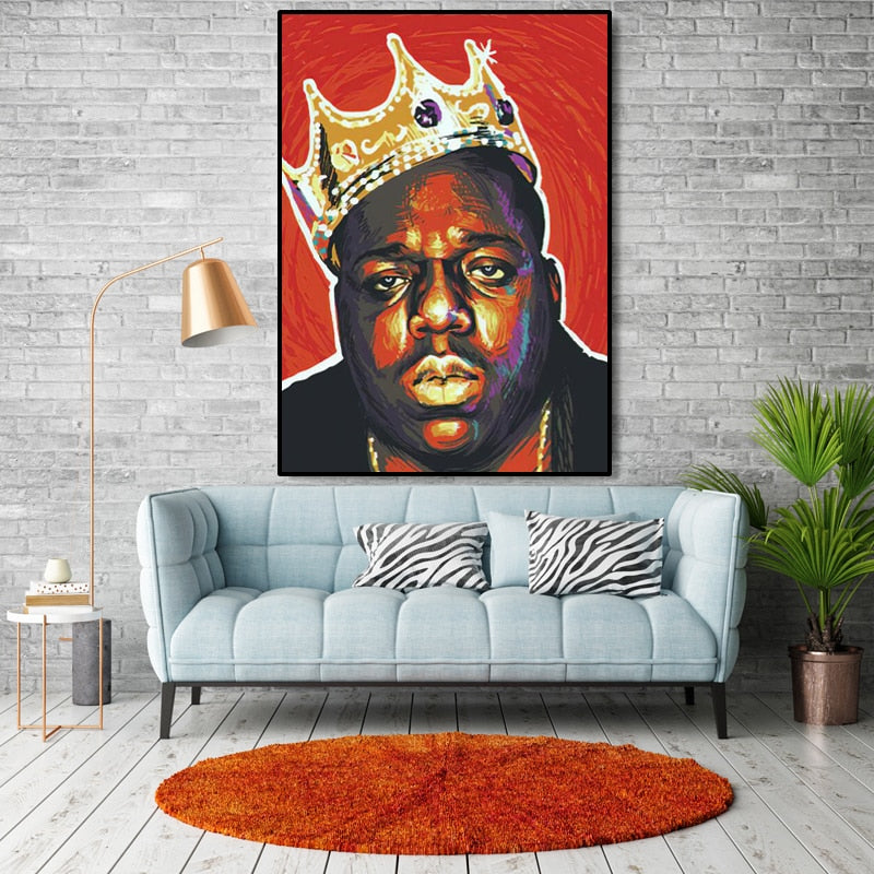 Notorious Big Art Canvas