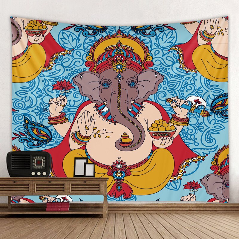 Indian Elephant Mandala