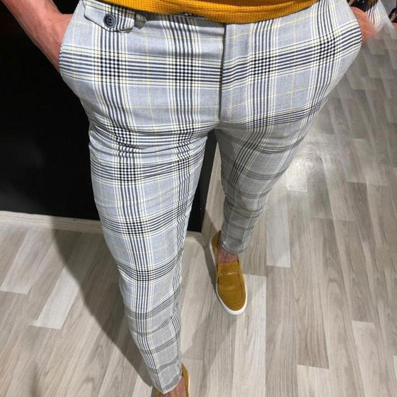 Trendy Mens Joggers Slim Fits Sweatpants Gym Suit Sport Gym Skinny Office Casual Pants Trousers Skinny Trousers