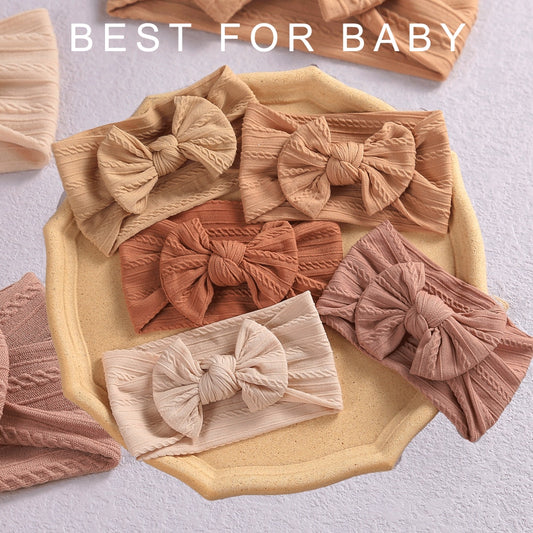 Headwear Turban for Kids Elastic Headwrap