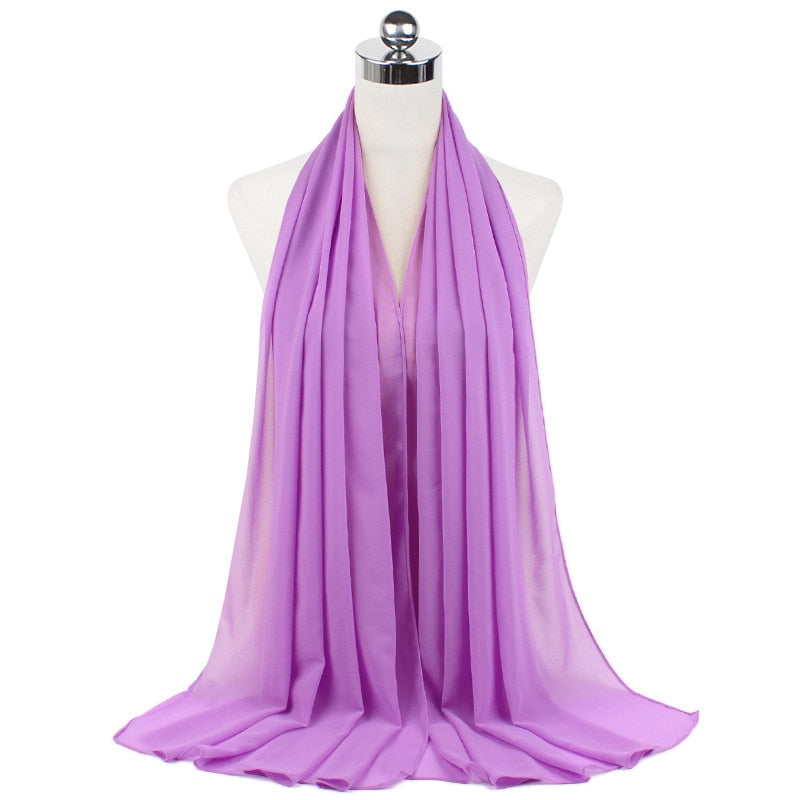 Muslim Chiffon Hijabs