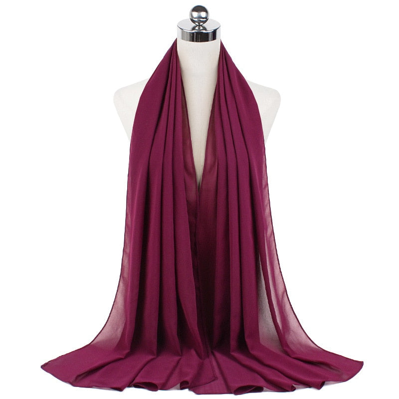 Muslim Chiffon Hijabs