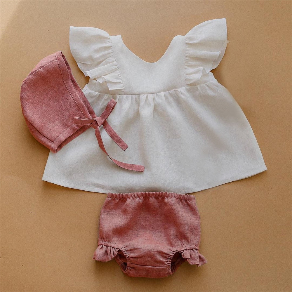 0-3 Yrs Cotton Baby Dresses