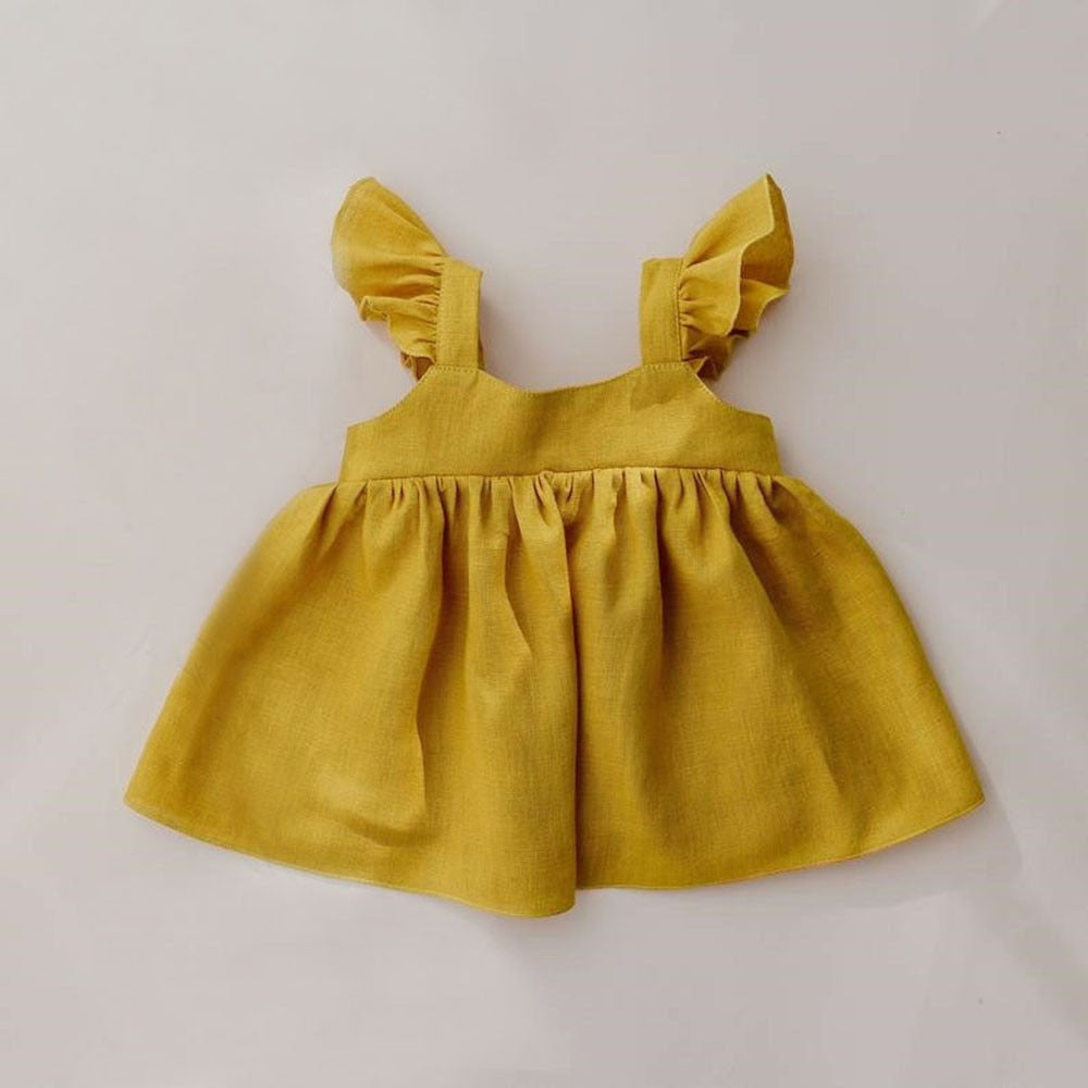 0-3 Yrs Cotton Baby Dresses