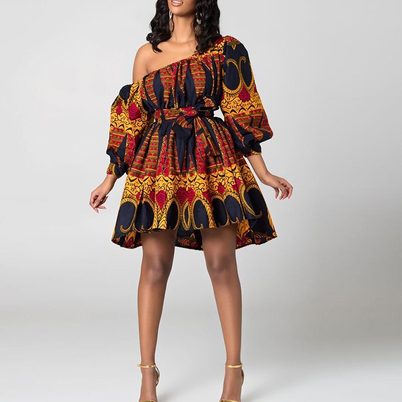 African Woman Tribal Dress