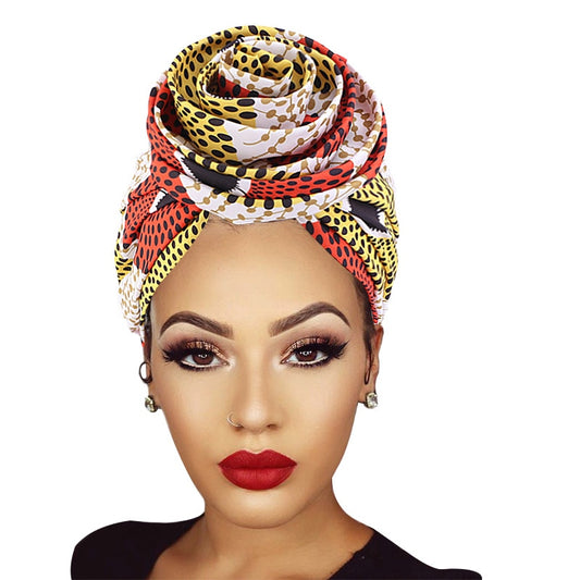 Floral Ankara Head Wrap