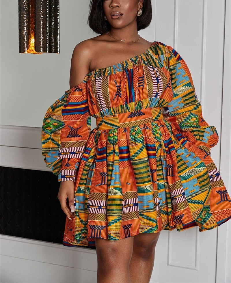 African Woman Tribal Dress