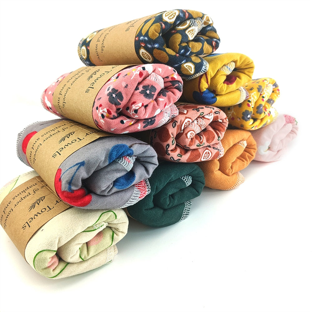 Un-Paper Towels African Fabrics Assortment Black Lives Matter USA Made Cloth Napkins Eco friendly Washable paper towel
