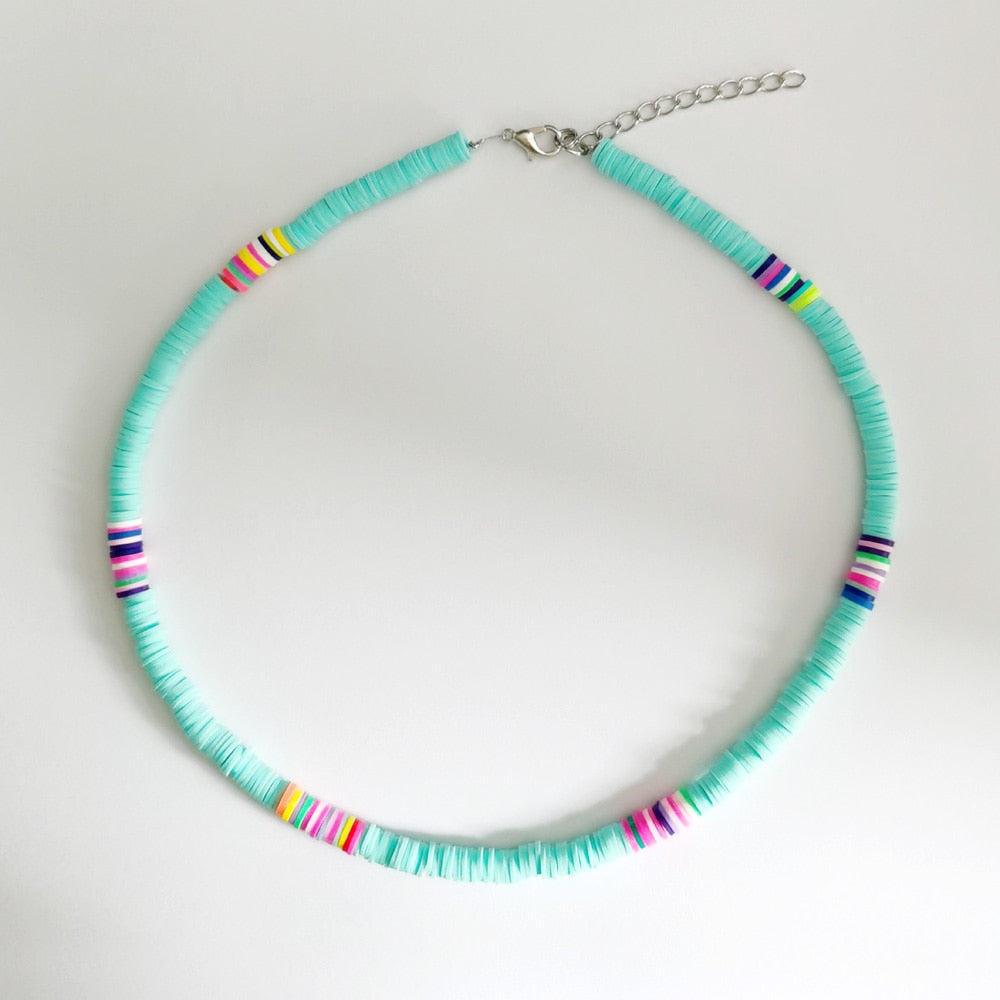 Bohemian Rainbow Heshi Choker