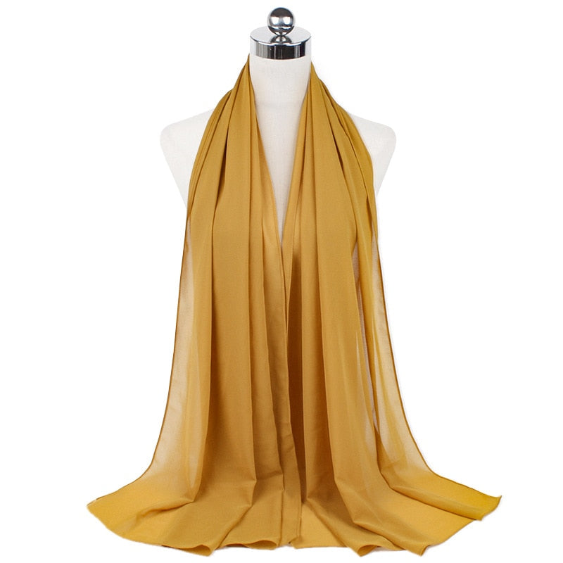 Muslim Chiffon Hijabs