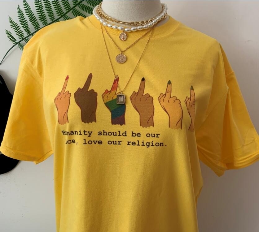 Aesthetic Human Rights Equality T Shirt