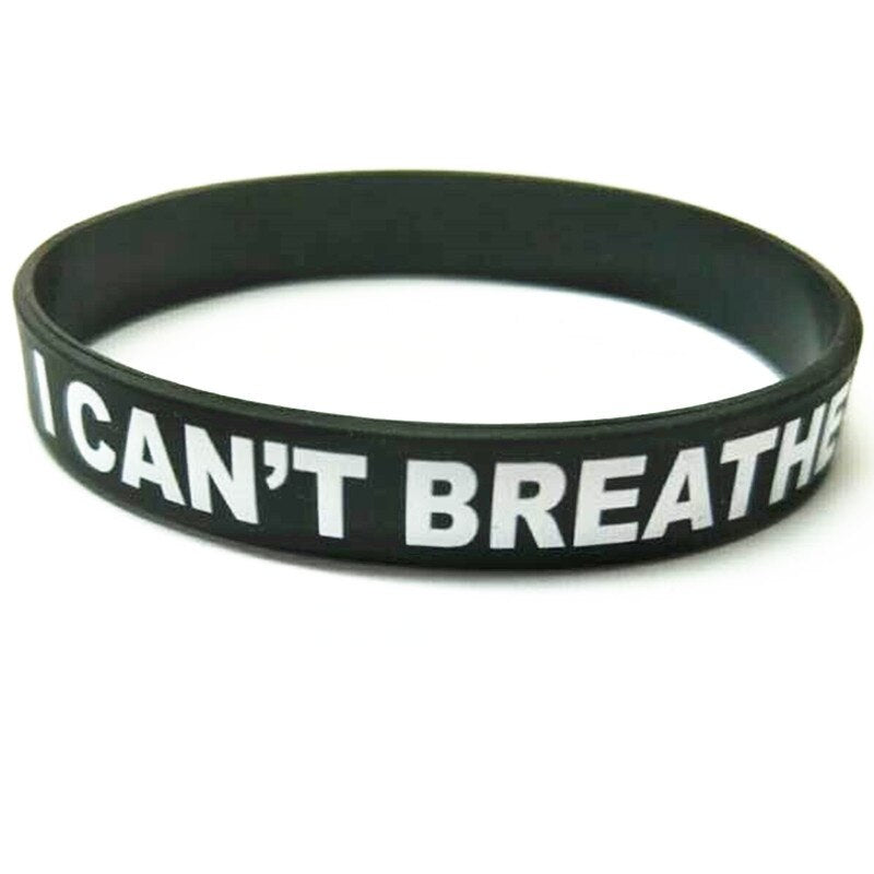 Black Lives Matter Silicone Wristband