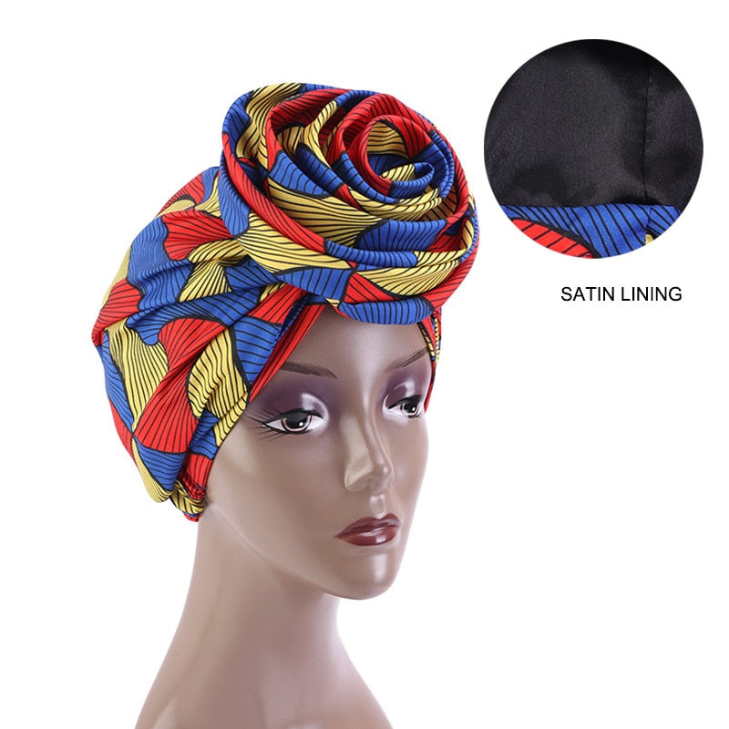 Floral Ankara Head Wrap