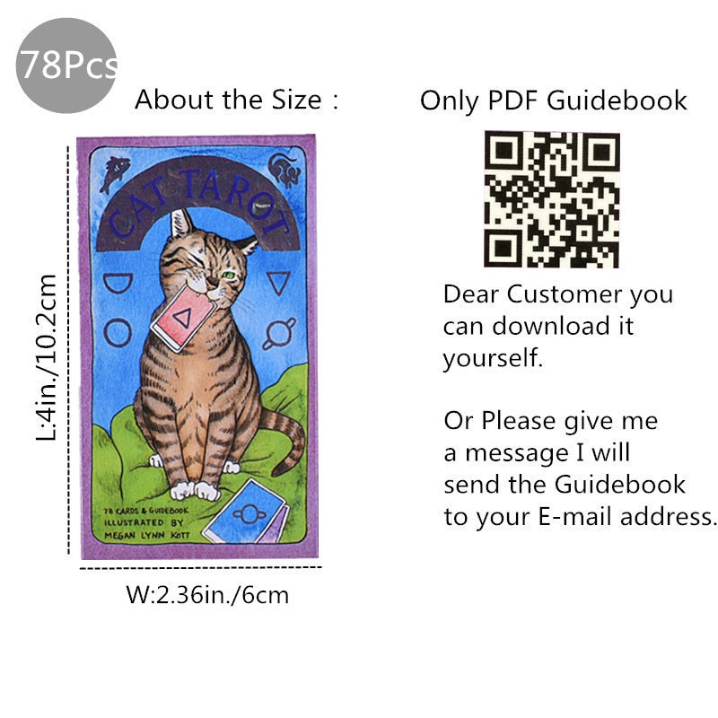 Shamanic Healing Oracle Tarot Cards Divination Deck Full English Version Board Games for Adults and Children