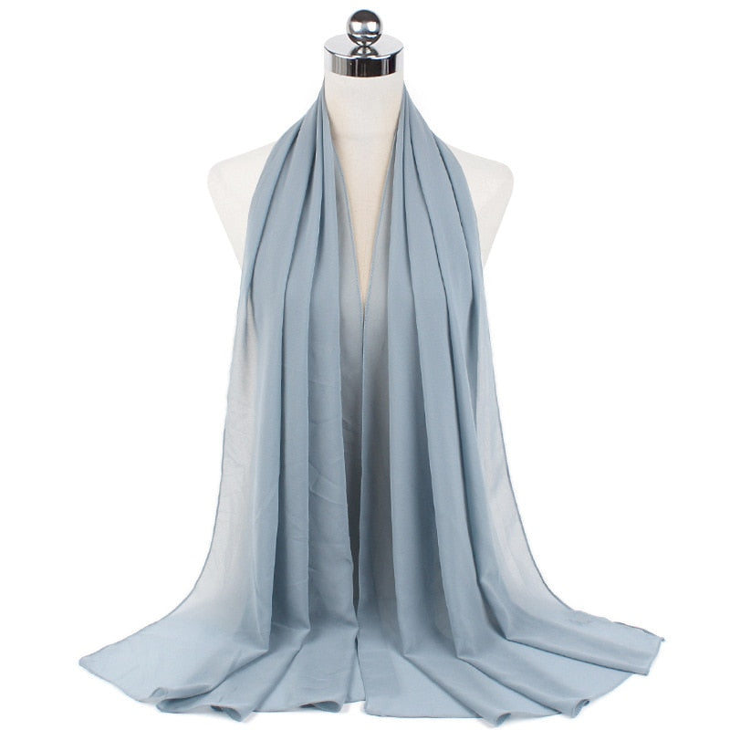 Muslim Chiffon Hijabs