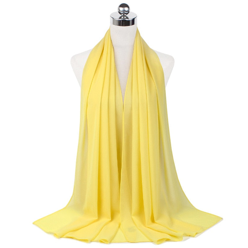 Muslim Chiffon Hijabs