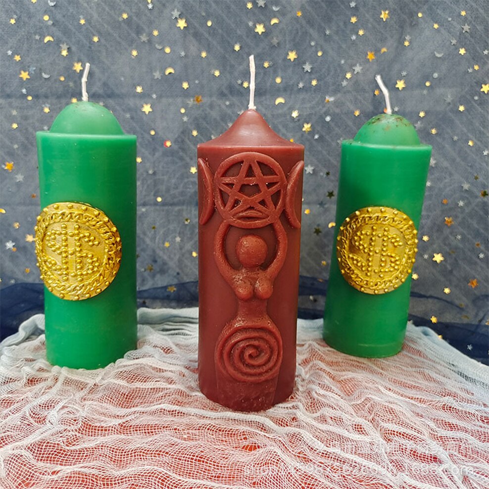 Magic Ritual Coin Star Candle