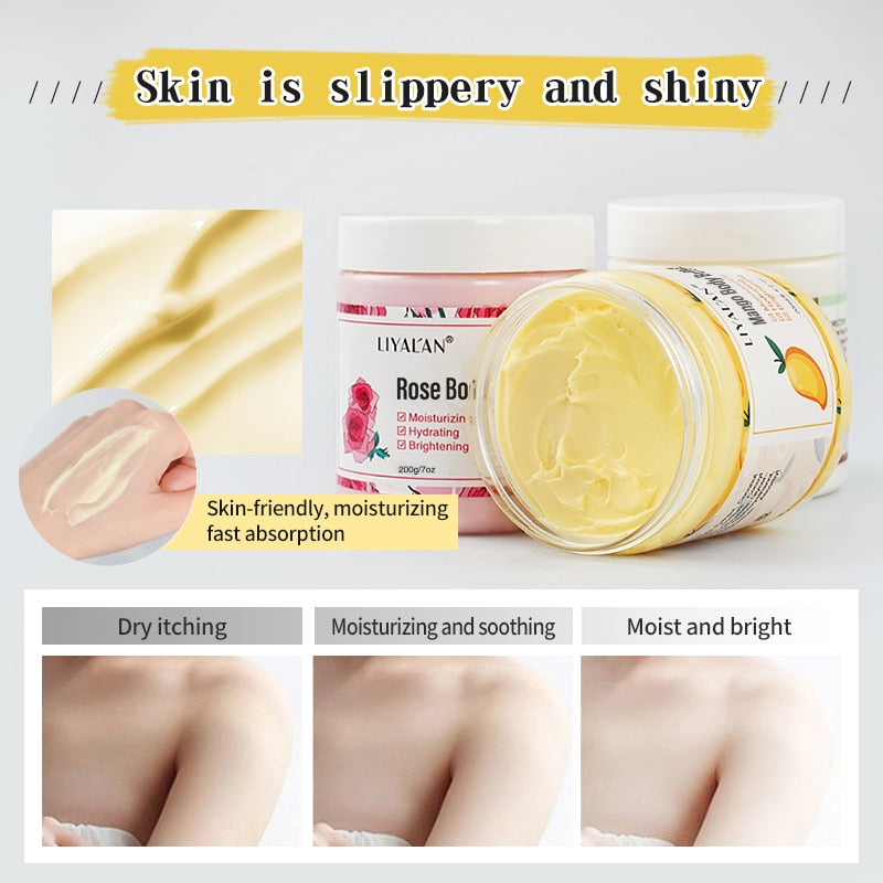 Shea Body Butter Soothes Dry Skin Moisturizer