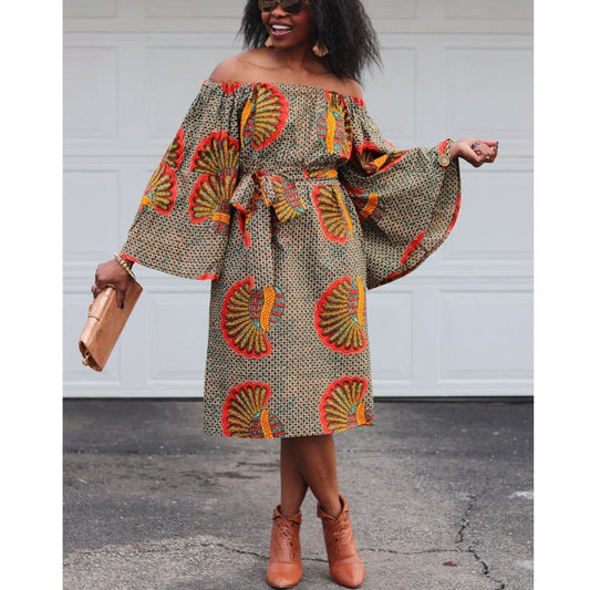 Long Sleeve Maxi Loose Fit Dress