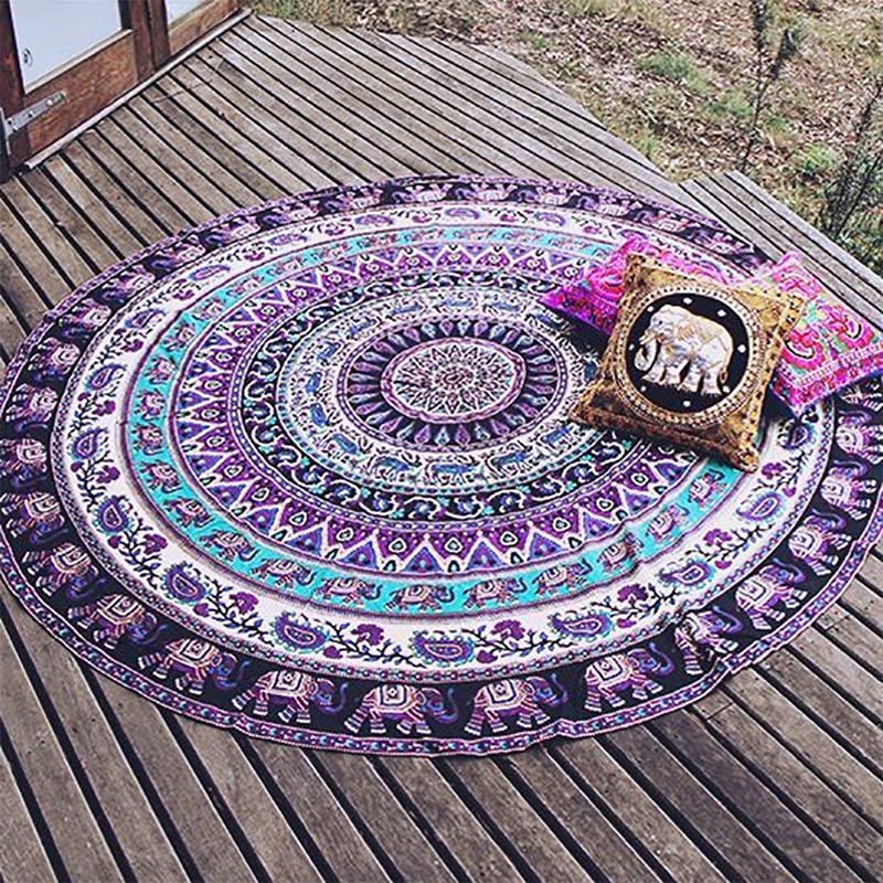 Bohemian Mandala Wall Hanging Tapestry