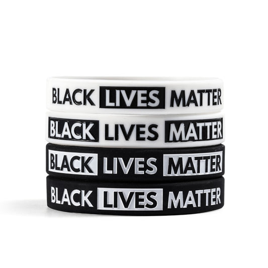 Black Lives Matter Silicone Wristband