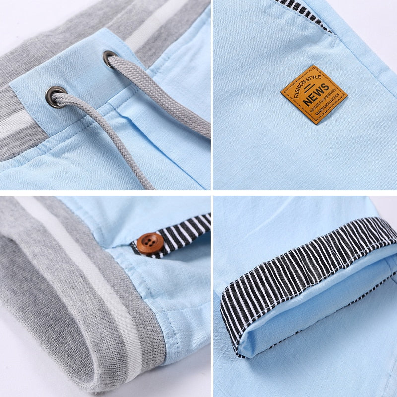 Elastic Breathable Cargo Beach Shorts