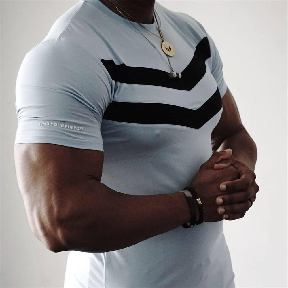 New Men T-shirt Cotton Short Sleeves black Undershirt Male Solid stripe Mens Tee Summer Brand Clothing Homme camiseta masculina