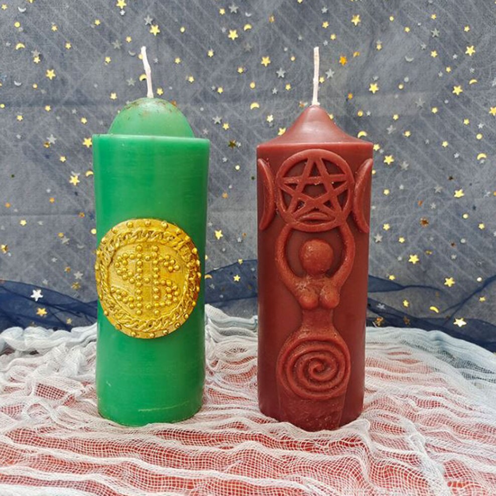 Magic Ritual Coin Star Candle