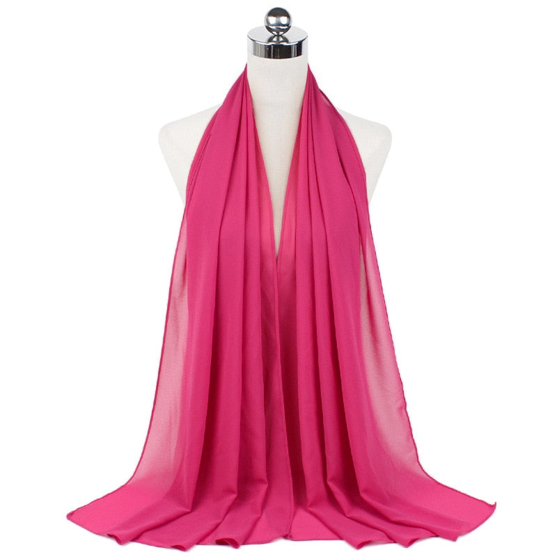 Muslim Chiffon Hijabs