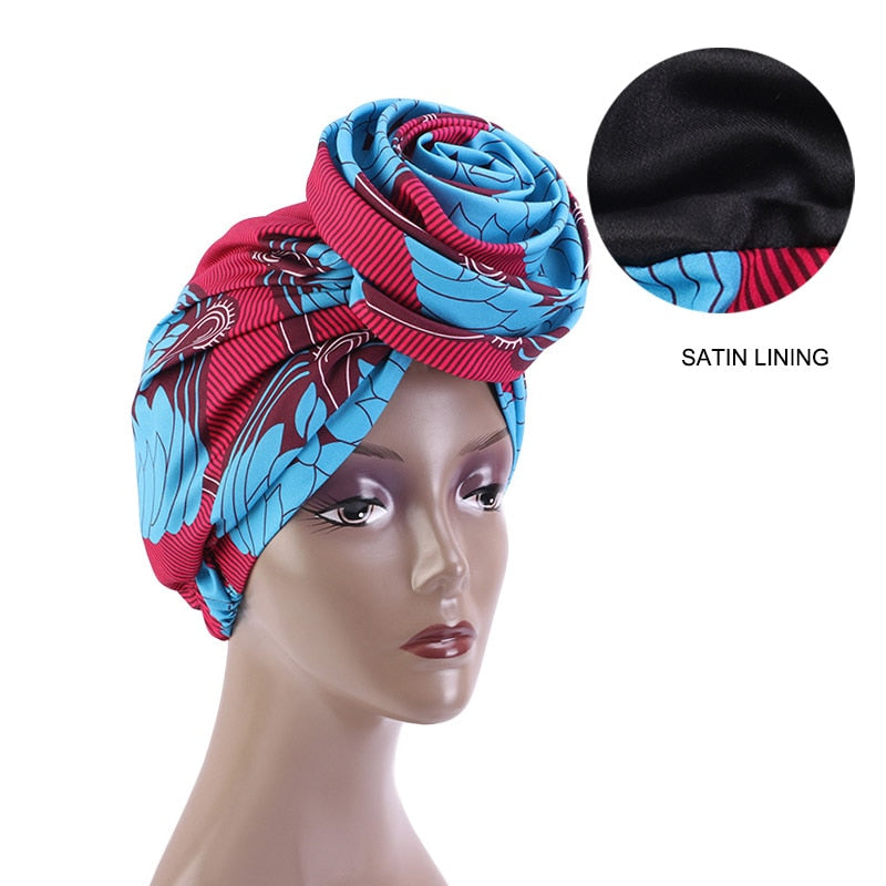 Floral Ankara Head Wrap