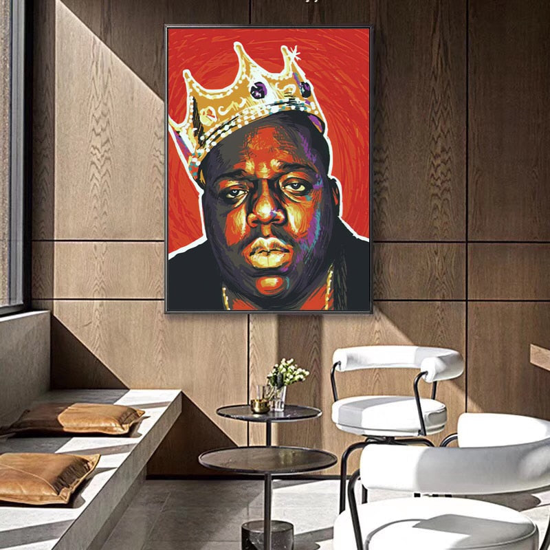 Notorious Big Art Canvas