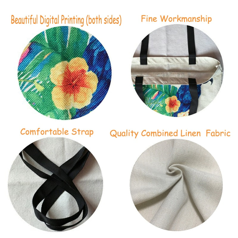 African Totem Beach Bag