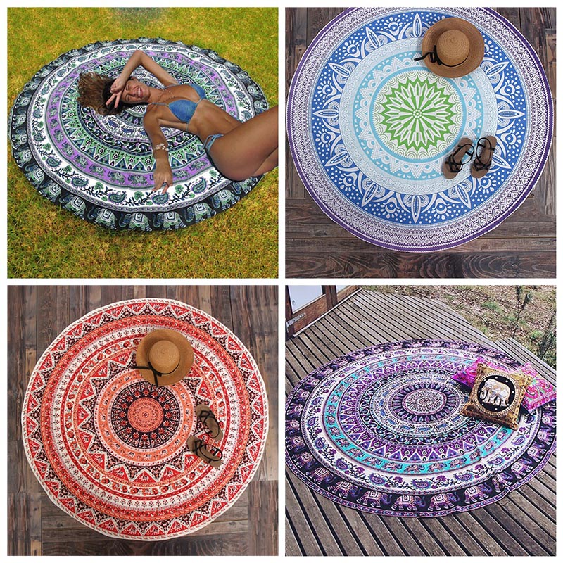 Bohemian Mandala Wall Hanging Tapestry