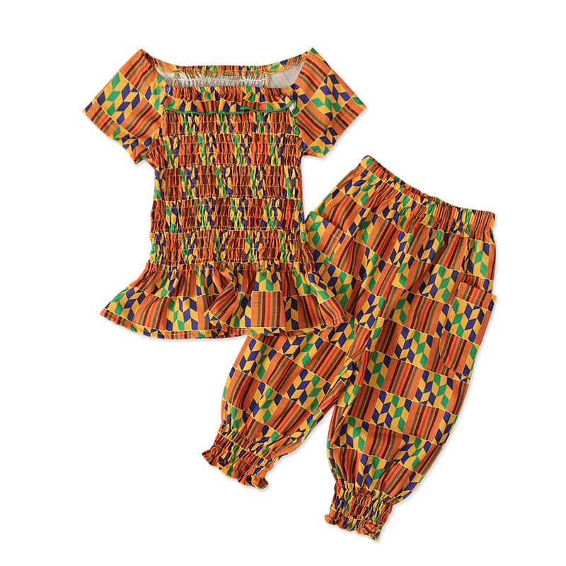 African Bohemian Two Piece Set
