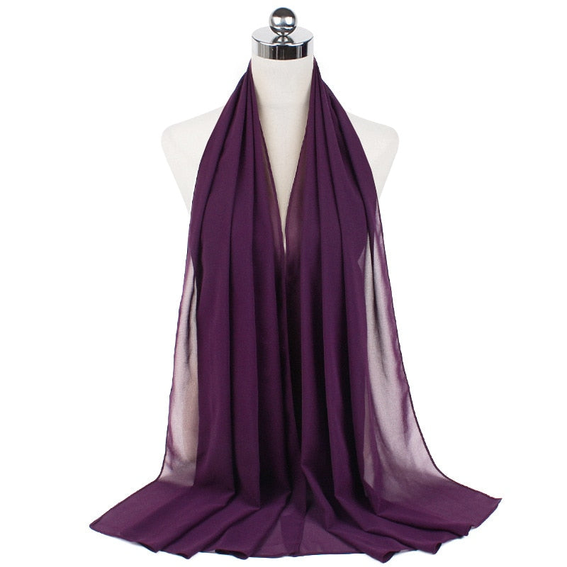 Muslim Chiffon Hijabs