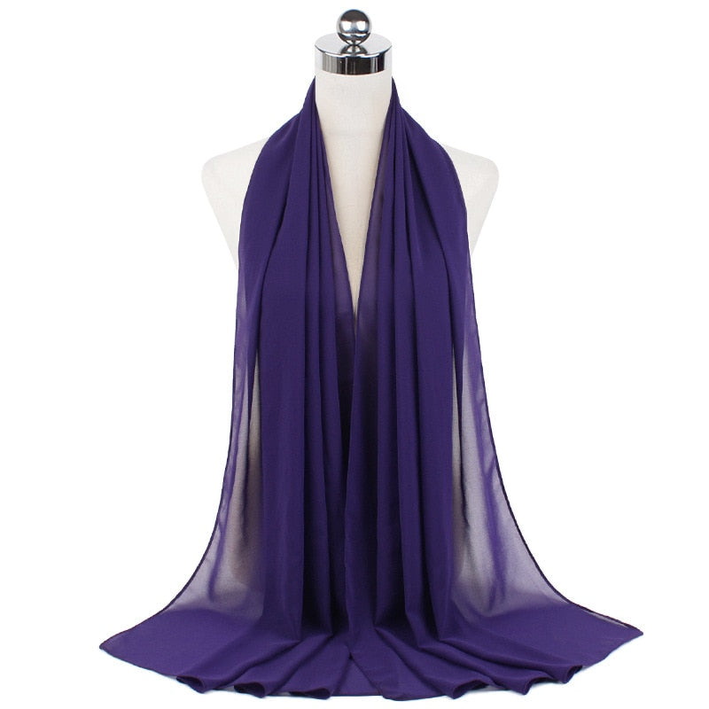 Muslim Chiffon Hijabs