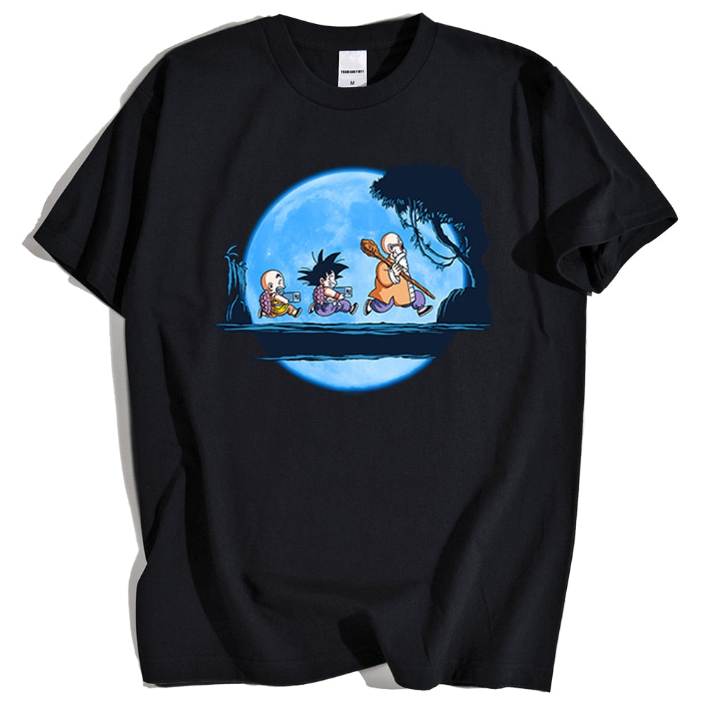 Japanese Fashion Anime Cartoons Print Mens T-Shirt