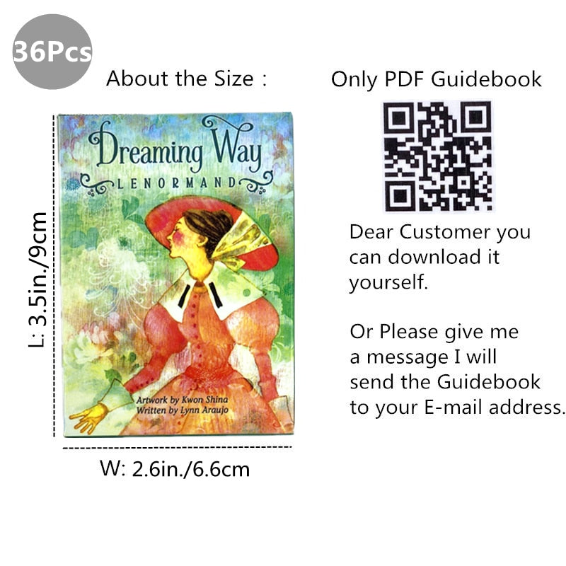 Shamanic Healing Oracle Tarot Cards Divination Deck Full English Version Board Games for Adults and Children