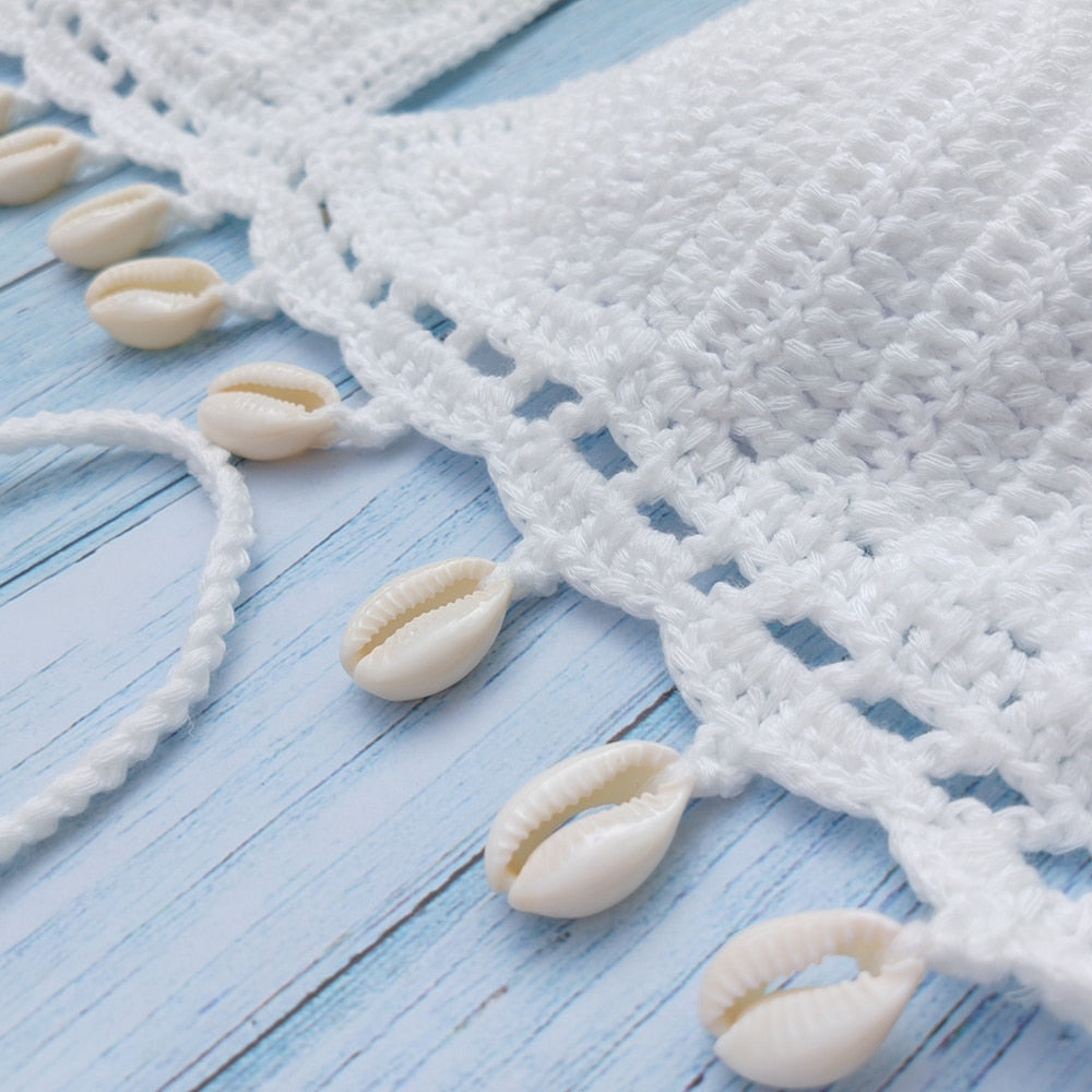 3 Piece Boho Crochet Set
