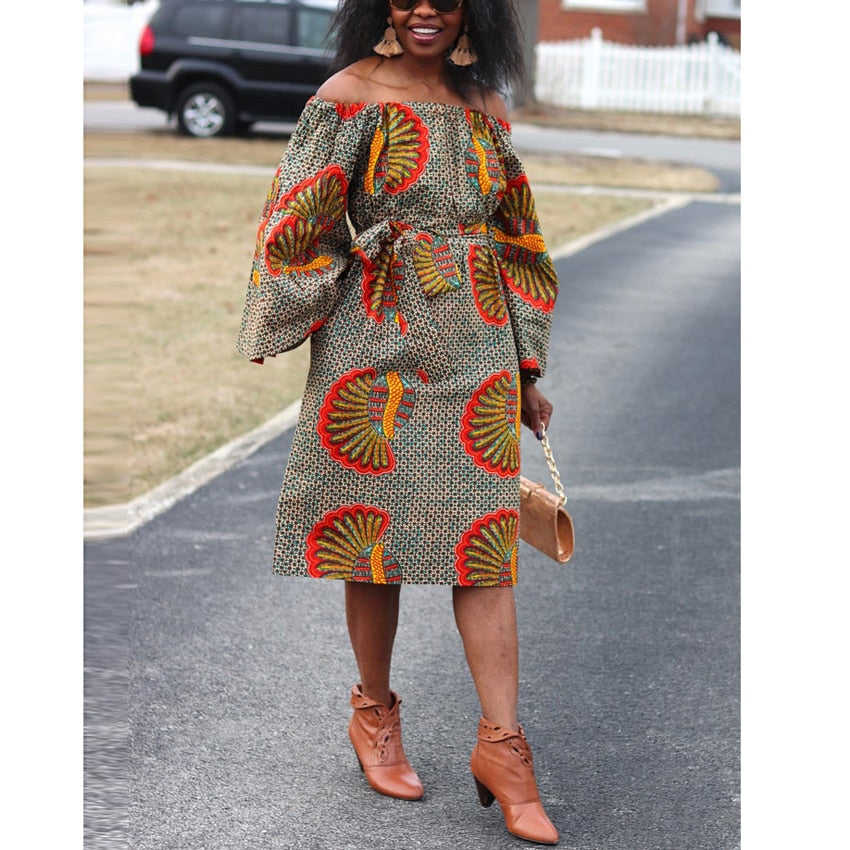 Long Sleeve Maxi Loose Fit Dress